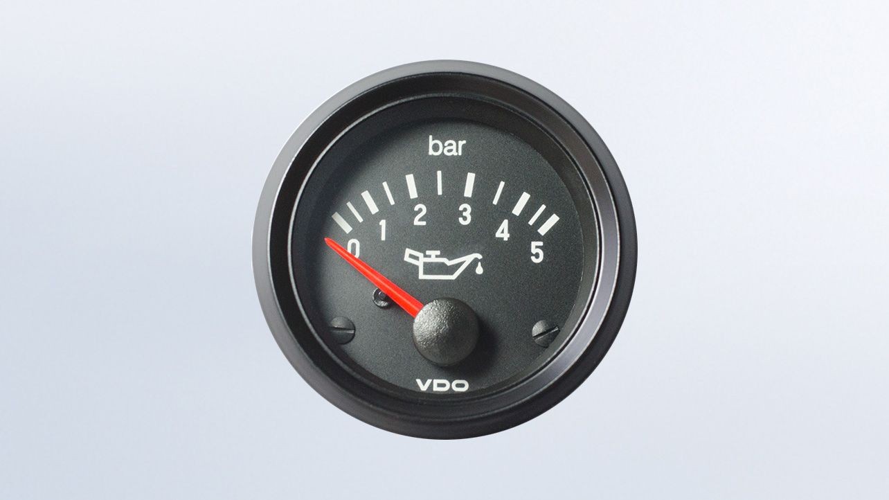 VDO SingleViu Öldruckanzeige 0 - 10 bar
