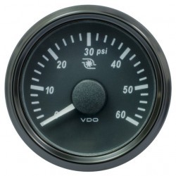 SingleViu Drucktu. 52 60PSI 2107 184OHM (Turbo)